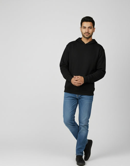 Zippy Premium  Hoodie|| Black|| Unisex