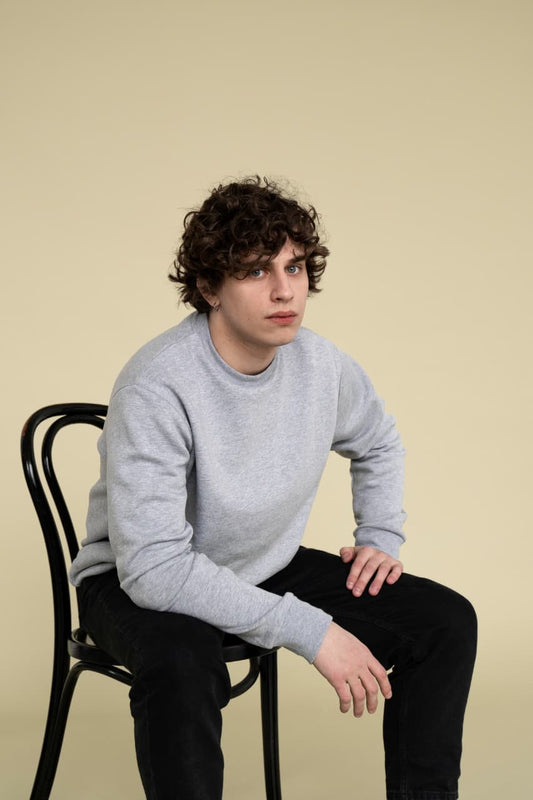 Zippy Premium Comfort Sweatshirt || Grey|| Unisex