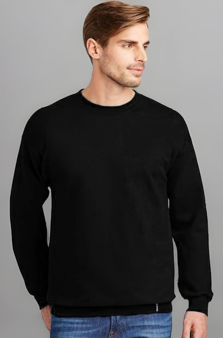 Zippy Premium Comfort Sweatshirt || Black|| Unisex