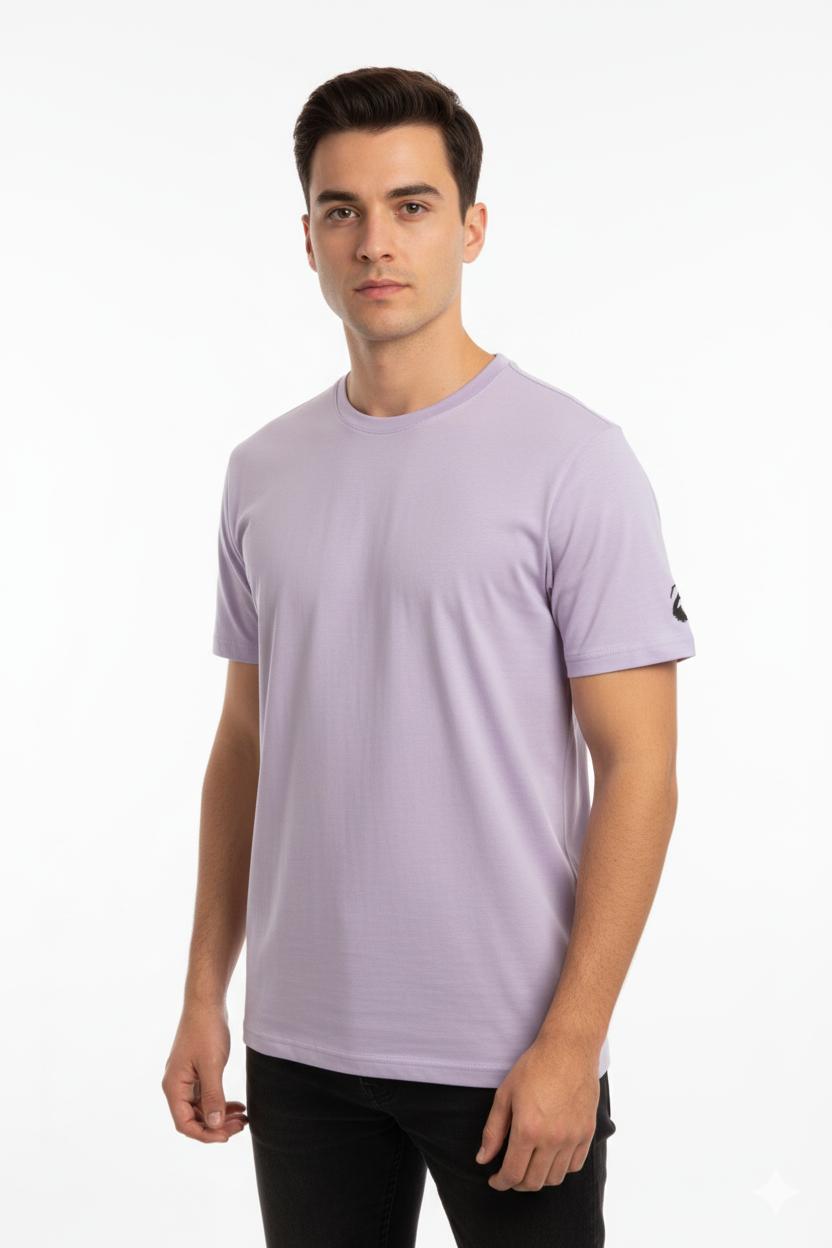 Male Round Neck T-Shirt- II Explore Mauve Perple colour  Zippy by Crayzippy