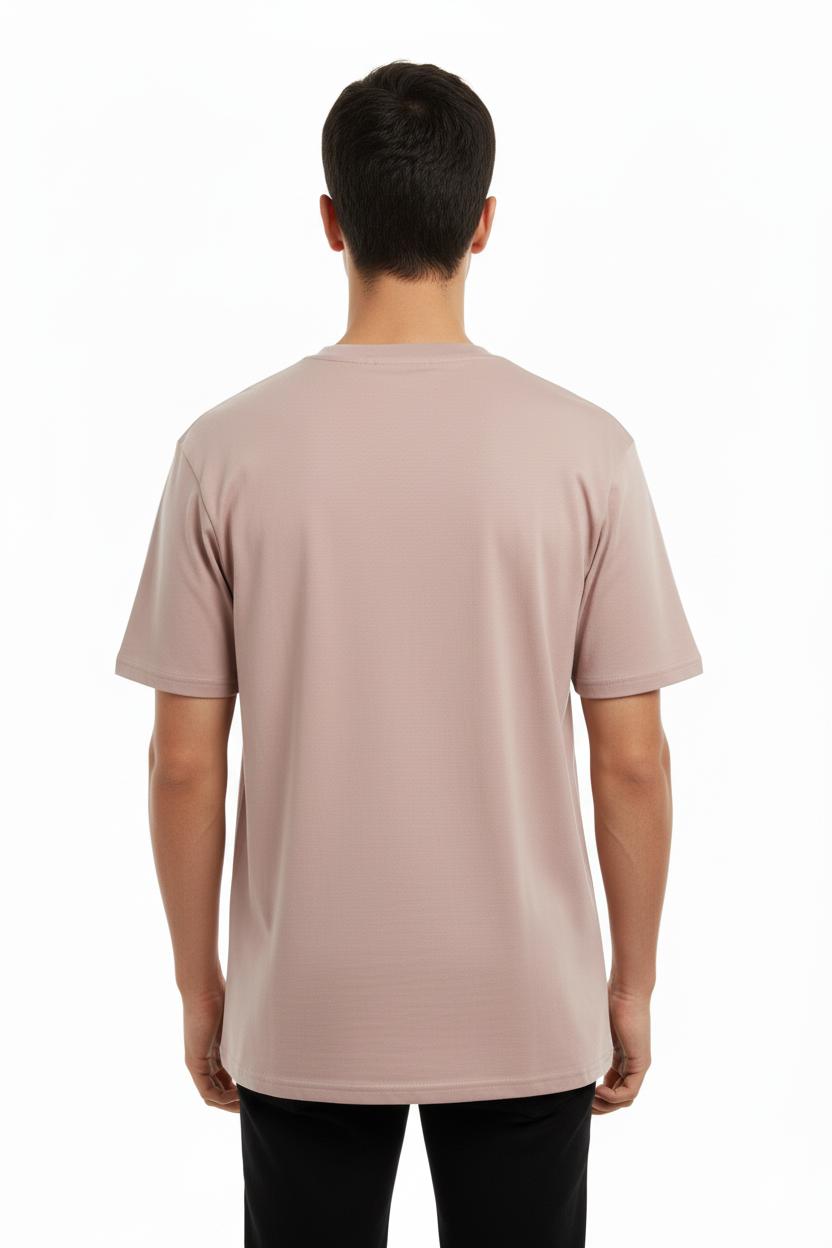 Male Round Neck T-Shirt- II Explore Mauve colour   Zippy by Crayzippy