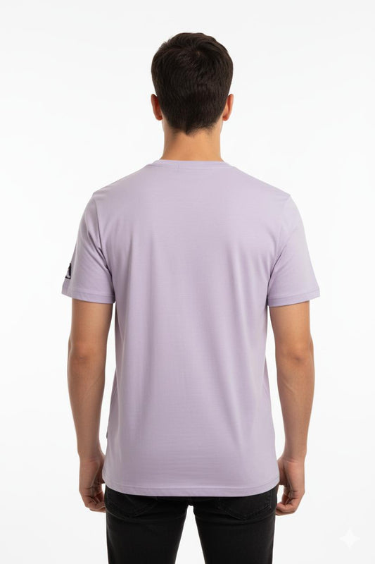 Male Round Neck T-Shirt- II Explore Mauve Perple colour  Zippy by Crayzippy